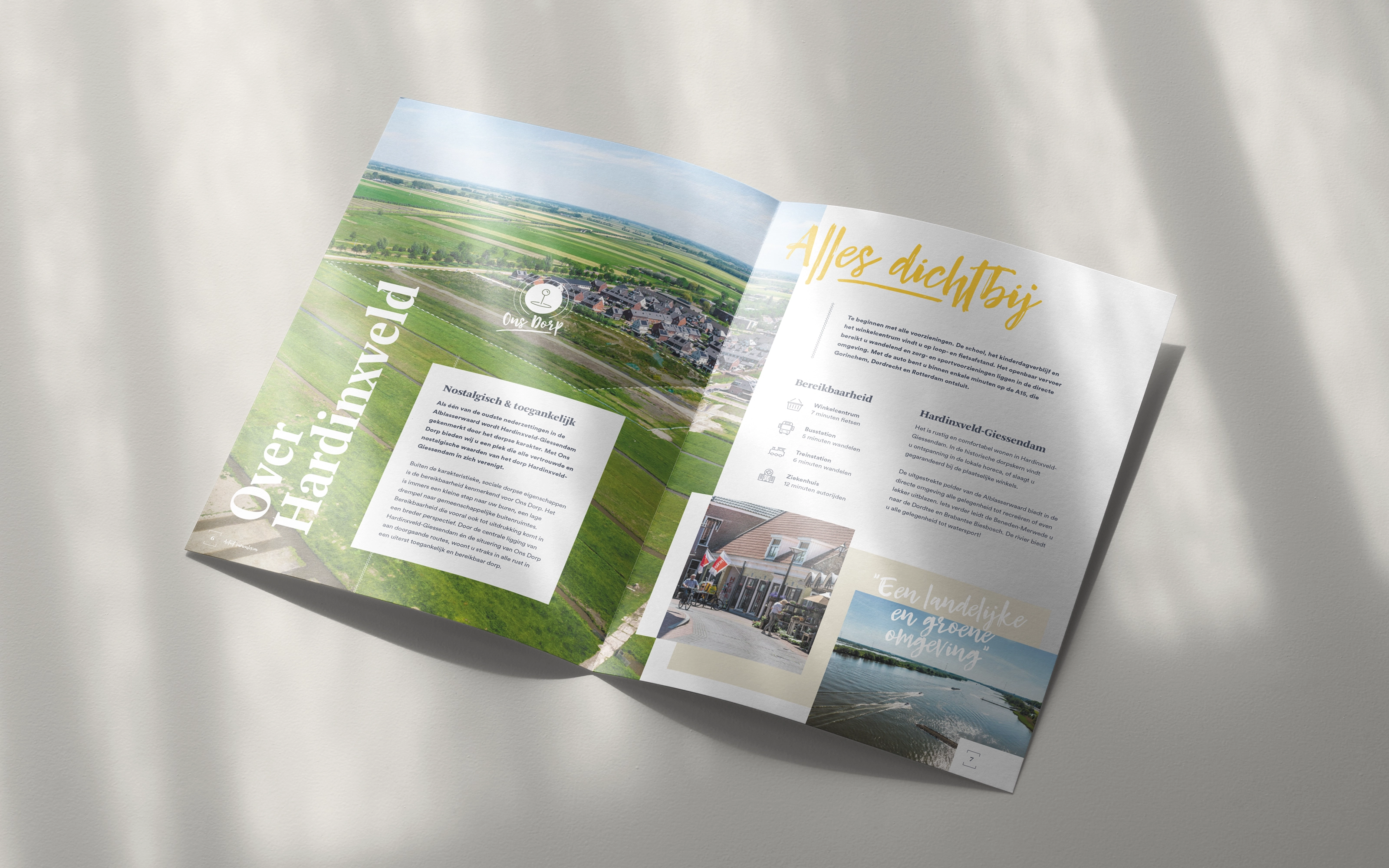 Ons Dorp Brochure Spread