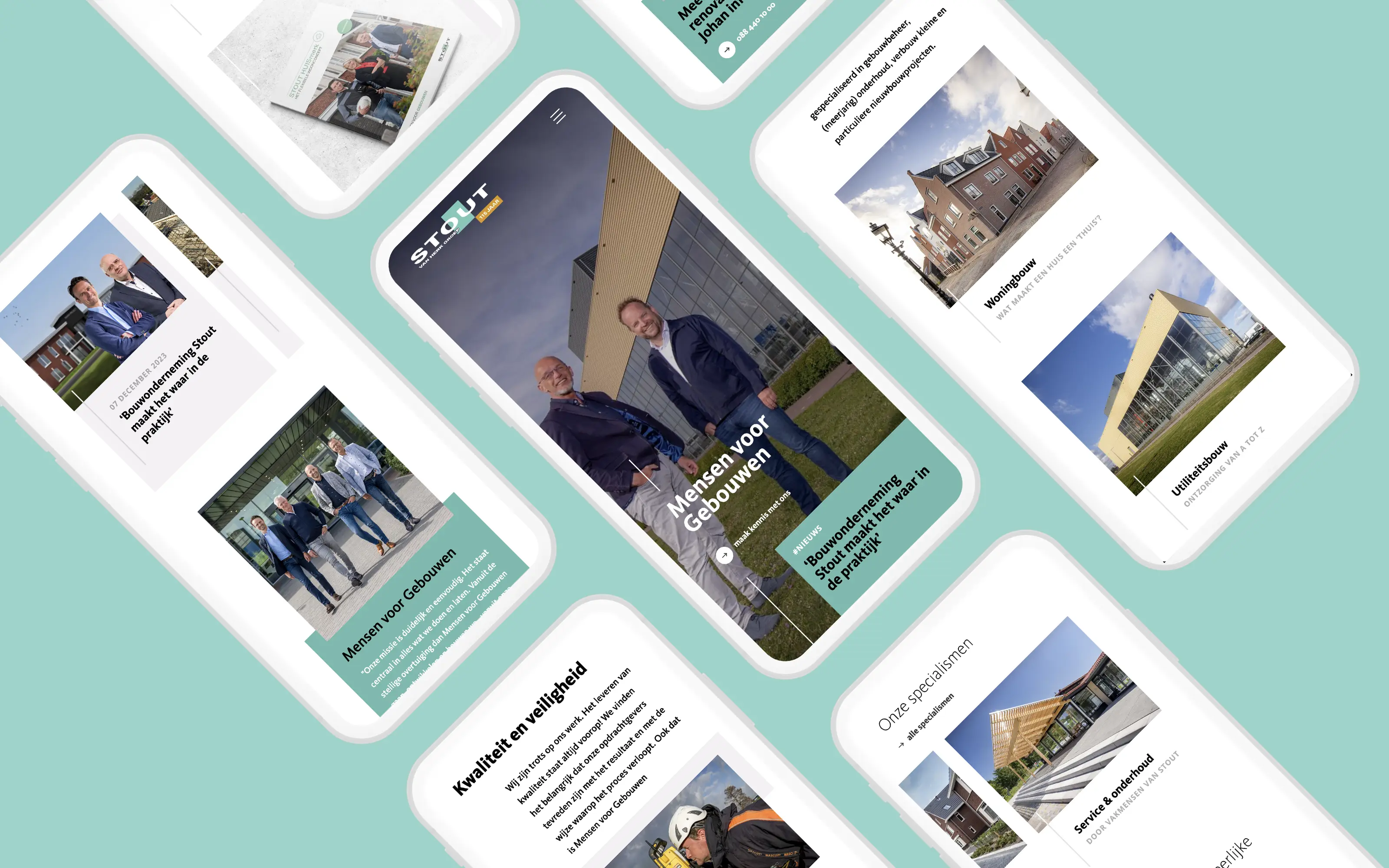 Stout Website Telefoon