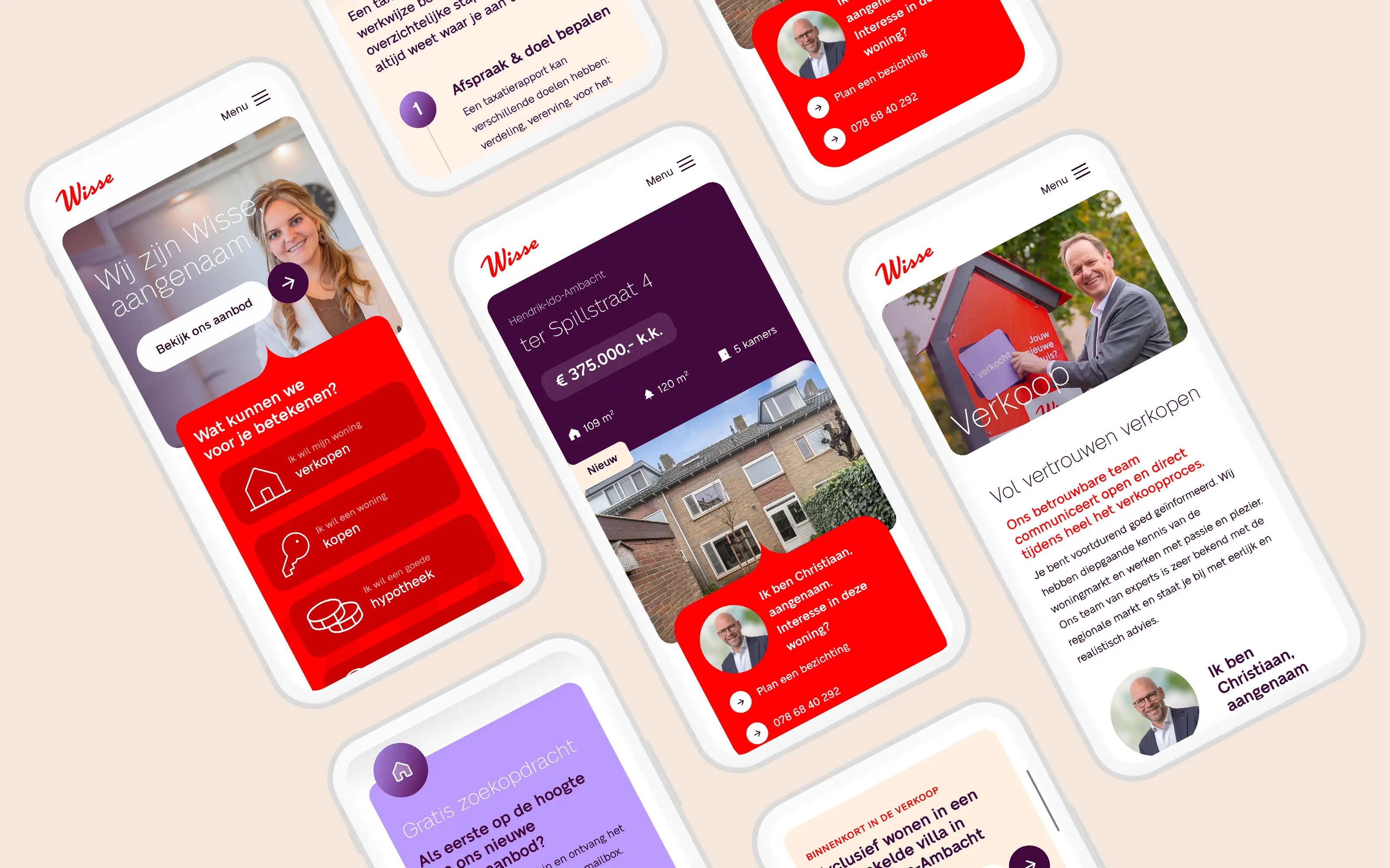 Wisse Mobiel Website